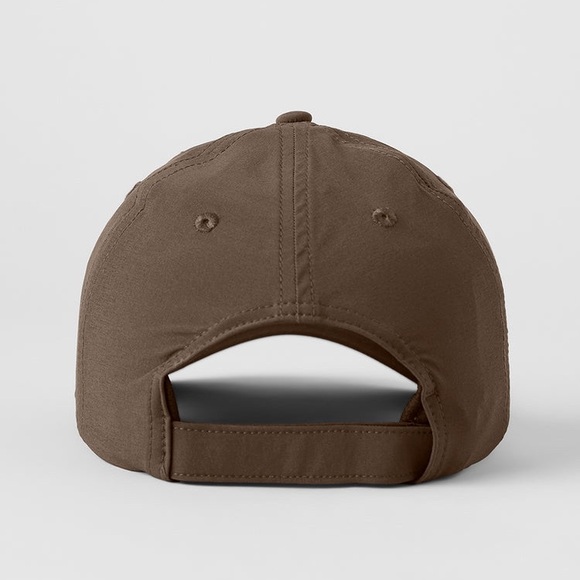 Alo Yoga Performance Off Duty Cap One Size Adjustable Espresso New With Tags $68 - Picture 3 of 8